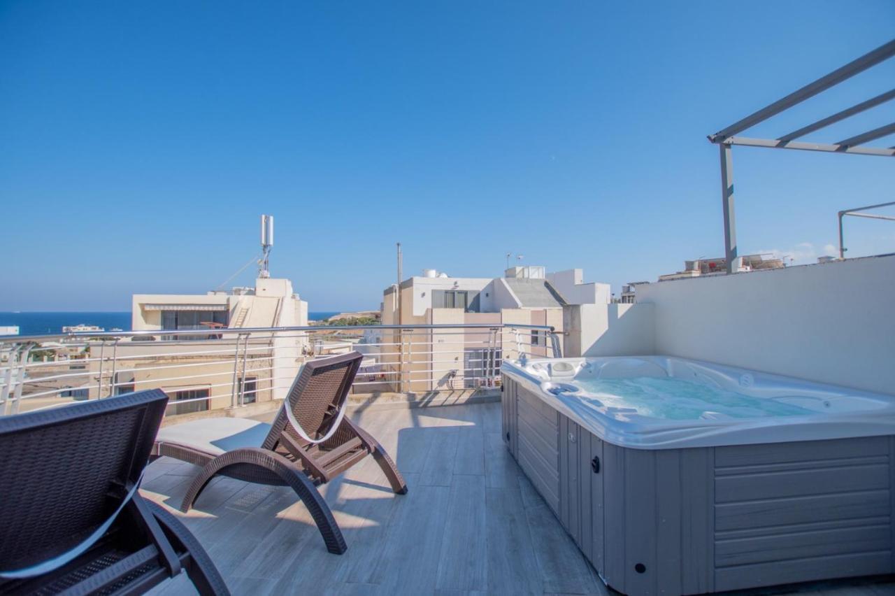 Kernice Penthouse With Sea And Country Views Of Xghajra 外观 照片