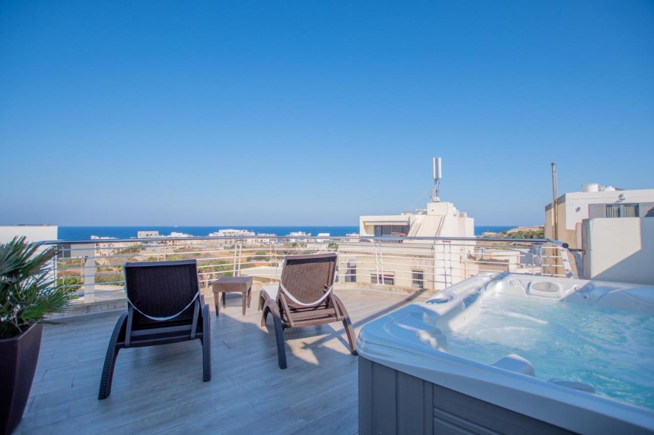 Kernice Penthouse With Sea And Country Views Of Xghajra 外观 照片